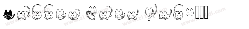 Little wild cat字体转换